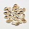 Natural Conch Shell Beads, No Hole/Undrilled, Pale Goldenrod, 13~19x8~12x5mm