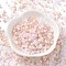 Glass Beads, Faceted, Rondelle, Pink, 4x3mm, Hole: 0.4mm, about 820pcs/60g