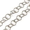 Rack Plating Brass Link Chains CHC-M027-09P-1
