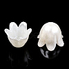 Spray Paint ABS Plastic Imitation Pearl Beads X-MACR-N013-001F-3