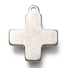 Non-Tarnish 304 Stainless Steel Pendants STAS-P256-08P-2
