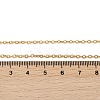304 Stainless Steel Cable Chain Necklaces X-NJEW-K090-01G-2
