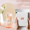 4 Sets PVC Plastic Decorative Sticker Labels DIY-SP0005-32C-6