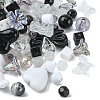 Opaque & Transparent Acrylic Beads MACR-YW0002-01I-1