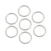 304 Stainless Steel Closed Jump Rings STAS-G393-06P-10-1