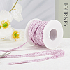 10Yards Polyester Lace Trim Ribbon OCOR-GF0004-83F-3
