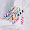 90Pcs 9 Colors Handmade Polymer Clay Pendants CLAY-CD0001-08-4