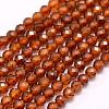 Natural Garnet Beads Strands G-F509-13-2mm-1