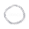 Transparent Glass Beads Strands GLAA-G096-01-3