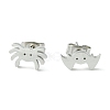 Non-Tarnish Cute Little Animal Theme 304 Stainless Steel Stud Earrings EJEW-B041-04F-P-1