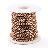 Ion Plating(IP) 304 Stainless Steel Box Chains CHS-B001-01RG-2