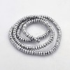 Electroplate Non-magnetic Synthetic Hematite Beads Strands G-J208B-03-1