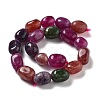 Dyed Natural Malaysia Jade Beads Strands G-P528-I04-01-3