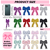 8Pcs Polyester Iron on/Sew On Patches DIY-PH0030-95-2