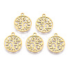 201 Stainless Steel Pendants STAS-S105-JN890G-01-2