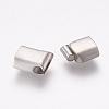 Tarnish Resistant 304 Stainless Steel Magnetic Clasps with Glue-in Ends STAS-K145-25P-3