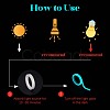 10M Luminous PET Adhesive Tape for Stage AJEW-SP0002-35B-01-4