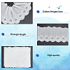 4.7~5 Yards Cotton Embroidery Flower Ribbons OCOR-MA0001-03B-5