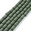 Natural Lava Rock Beads Strands G450-B09-1