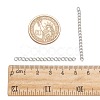 Tarnish Resistant 304 Stainless Steel Chain Extender STAS-F075-43-3