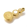 Ion Plating(IP) 304 Stainless Steel Manual Polishing Charms STAS-M059-04G-02-2