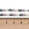 Electroplated Shell Pearl Beads Strands BSHE-H113-06B-04-4