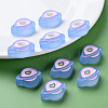 Transparent Acrylic Beads MACR-S374-02B-04-6