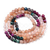 Natural & Synthetic Mixed Gemstone Beads Strands G-D080-A01-01-11-2