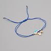 Glass Seed Braided Bead Bracelet BJEW-A121-54-1