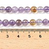 Natural Ametrine Beads Strands G-F461-02-6mm-2