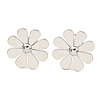 Non-Tarnish 304 Stainless Steel Stud Earrings for Women EJEW-Z053-02P-1