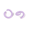 Spray Painted Iron Open Jump Rings IFIN-T017-04C-14-2