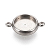 Tarnish Resistant 304 Stainless Steel Links Connectors Settings LS-X-STAS-K202-02D-P-1