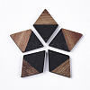 Resin & Walnut Wood Pendants RESI-Q210-009A-A01-1