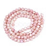 Anti-Tarnish Electroplate Bicone Glass Beads Strands EGLA-T021-4mm-16-03-2