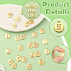 26Pcs 26 Styles Brass Micro Pave Cubic Zirconia Charms KK-SC0006-94-3
