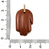 Synthetic Goldstone Carved Pendants GG-CBA5963-01F-NH-3
