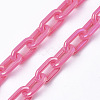 Acrylic Opaque Cable Chains PACR-N009-002F-4