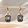 Ion Plating(IP) 304 Stainless Steel Hoop Earring Hand Polished EJEW-C017-06G-02-1