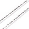 Tarnish Resistant 304 Stainless Steel Rope Chains CHS-L024-016A-3