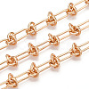 Iron Oval with knot Link Chains CH-N004-14KCG-1
