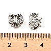 Tibetan Style Alloy European Beads PALLOY-K019-03B-AS-3