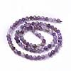 Natural Amethyst Beads Strands X-G-L581A-001-3
