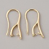 Brass Earring Hooks KK-WH0031-43G-1