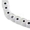 Handmade Evil Eye Lampwork Beads Strands LAMP-G166-16B-3