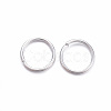 304 Stainless Steel Open Jump Rings X-STAS-E464-09L-S-2