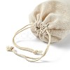 Cotton Packing Pouches Drawstring Bags X-ABAG-R011-13x18-3
