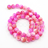 Natural Persian Jade Beads Strands G-D434-6mm-07-2
