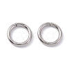 Non-Tarnish 304 Stainless Steel Open Jump Rings STAS-C040-01J-P-3