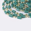 Handmade Glass Beaded Chains CHC-F008-B06-3